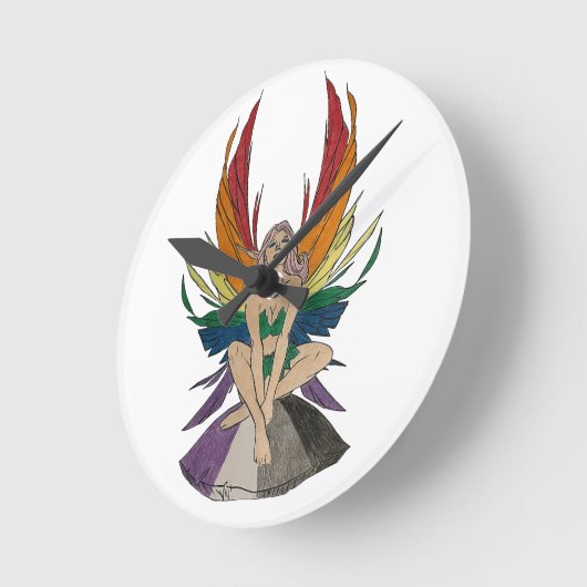 Asexual Faerie Ronde Klok (Hoek)