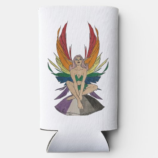 Asexual Faerie Seltzer Blikjeskoeler (Achterkant)