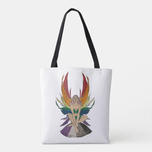 Asexual Faerie Tote Bag (Achterkant)