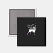 Asexual Flag Oh Deer Queer Pride Funny LGBT Design Magneet (Voorkant / Achterkant)
