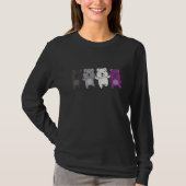 Asexual Flag Pride LGBTQ Quokka Asexual T-shirt (Voorkant)