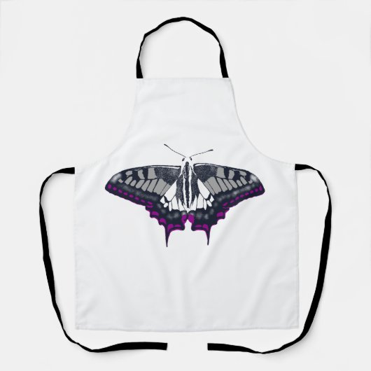 Asexual Flag Swallowtail Butterfly Schort (Voorkant)