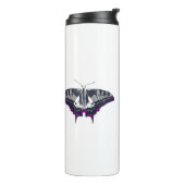 Asexual Flag Swallowtail Butterfly Thermosbeker (Gedraaid links)