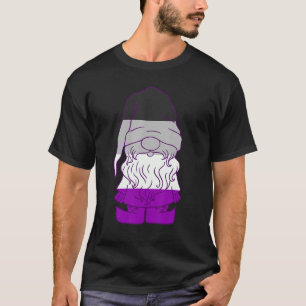 Asexual Gnome Ace Beanie Asexual Pride Lgbtqa Asex T-shirt