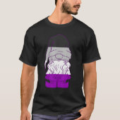 Asexual Gnome Ace Beanie Asexual Pride Lgbtqa Asex T-shirt (Voorkant)