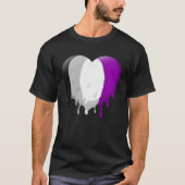 Asexual Heart T-shirt (Voorkant)