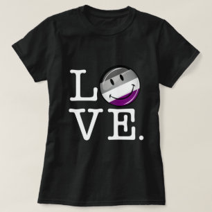 Asexual Love Pride Flag T-shirt