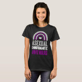 Asexual Omniromantic Awkward Asexual Pride Bohemia T-shirt (Voorkant volledig)