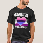 Asexual Omniromantic Pride Flag Cute  Ace Aestheti T-shirt (Voorkant)