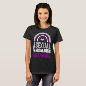 Asexual Panromantic Awkward Asexual Pride Bohemian T-shirt (Voorkant volledig)