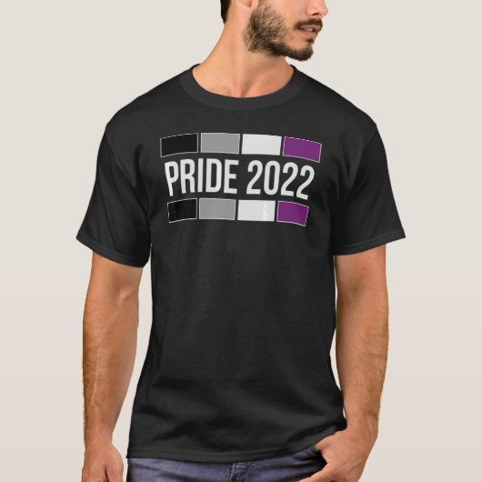 Asexual Pride 2022 Lgbt Ace Pride March Lgbtq Para T-shirt (Voorkant)