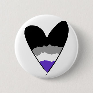 Asexual Pride Badge Ronde Button 5,7 Cm