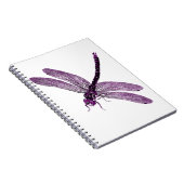Asexual Pride Dragonfly Art Notitieboek (Rechterzijde)