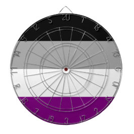 Asexual Pride Flag (Ace) (Asexualiteit) Dartbord