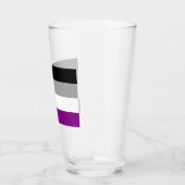 Asexual Pride Flag (Ace) (Asexualiteit) Glas (Links)