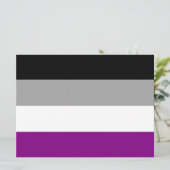 Asexual Pride Flag (Ace) (Asexualiteit) Kaart (Staand voorkant)