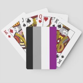 Asexual Pride Flag (Ace) (Asexualiteit) Pokerkaarten