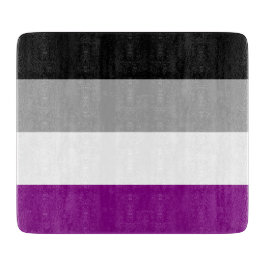 Asexual Pride Flag (Ace) (Asexualiteit) Snijplank