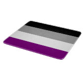 Asexual Pride Flag (Ace) (Asexualiteit) Snijplank (Hoek)