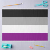 Asexual Pride Flag (Ace) (Asexualiteit) Tissuepapier (Craft)