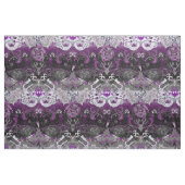 Asexual Pride Flag Colors Dragon Damask Fabric Stof (Fat Quarter)