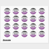 Asexual pride flag sticker (Vel)
