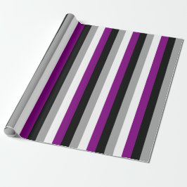 Asexual Pride Flag Verticaal Cadeaupapier