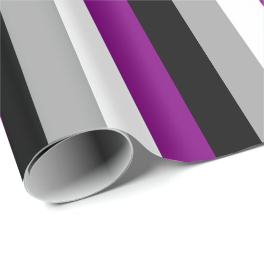 Asexual Pride Flag Verticaal Cadeaupapier (Rol Hoek)