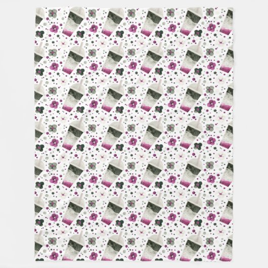 Asexual Pride Fleece Blanket Deken (Voorkant)