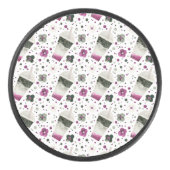 Asexual Pride Hockey Puck (Voorkant)