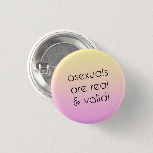 Asexual Pride pin Ronde Button 3,2 Cm (Voorkant /achterkant)