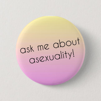 Asexual Pride pin Ronde Button 5,7 Cm