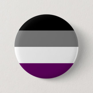 asexual pride pin ronde button 5,7 cm