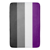 Asexual Pride Rainbow {{{&Ace | Demi | Grijs}} Badmat (Voorkant Verticaal)