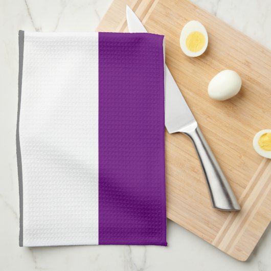 Asexual Pride Rainbow Flag | Demi | Grey] Theedoek (Quarter Fold)