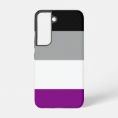 Asexual Pride Samsung Galaxy Hoesje (Achterkant)