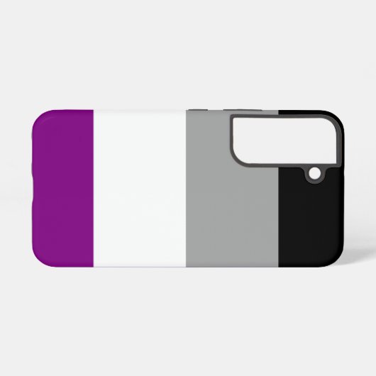 Asexual Pride Samsung Galaxy Hoesje (Achterkant horizontaal)