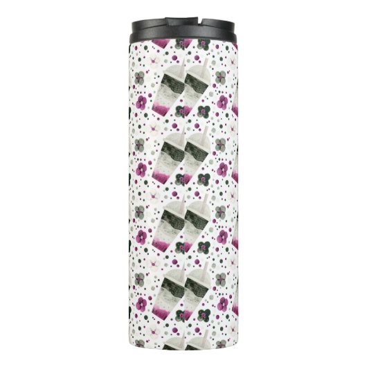 Asexual Pride Thermal Tumbler Thermosbeker (Achterkant)