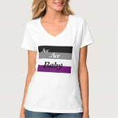Asexual Pun Pride T-Shirt (Voorkant)
