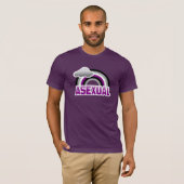 ASEXUAL RAINBOW T-SHIRT (Voorkant volledig)