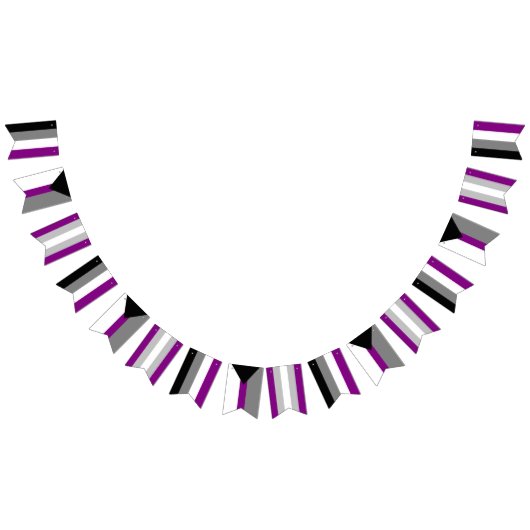 Asexual Spectrum Bunting Flags Vlaggetjes (Alle)