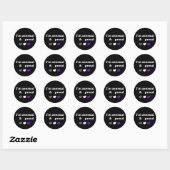 Asexual & Trots aseksueel pride sticker (Vel)
