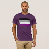 ASEXUAL VLAG ORIGINEEL T-SHIRT (Voorkant volledig)