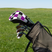 Asexualiteit afgekapt patroon golfafdekking golfheadcover (Insitu)