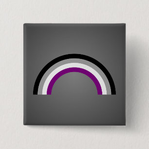 Asexualiteit Button regenboogpride