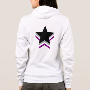 Asexualiteit pride sterren hoodie