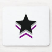 Asexualiteit pride sterren muismat (Voorkant)