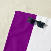 Asexualiteit Pride vlag Strandlaken (In situ)