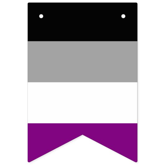 Asexualiteit-pridevlag banner (Derde vlag)