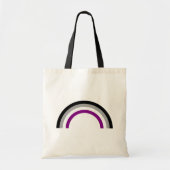 Asexualiteit regenboogpride Tas (Voorkant)